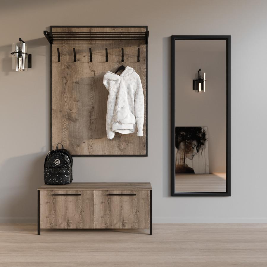 Прихожая Fenster Софт Чёрная ДСП аликанте, фото 1