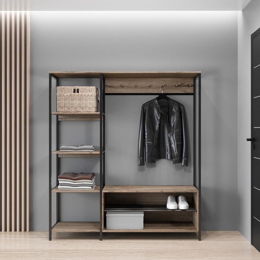 Прихожая Fenster Дакота 1 Аликанте 160x143,5x36,5