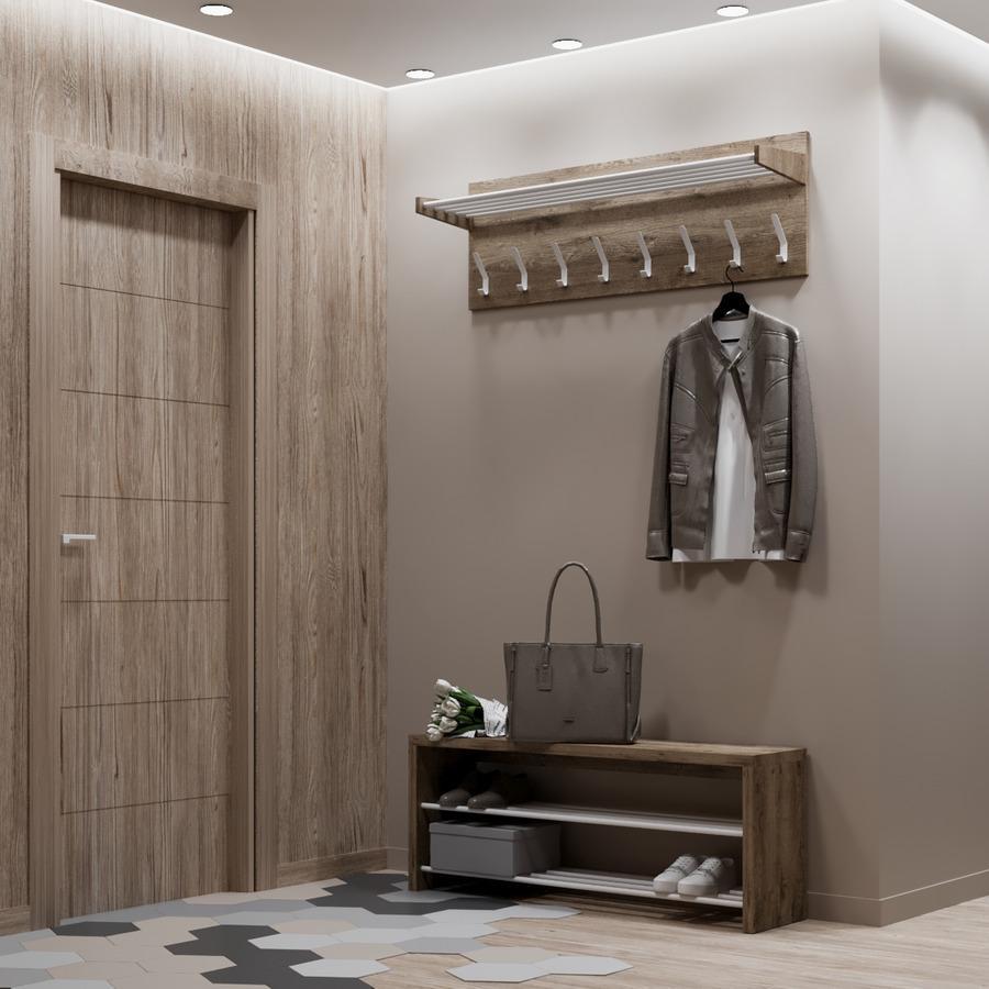 Прихожая Fenster Вива Белая ДСП Аликанте, фото 1