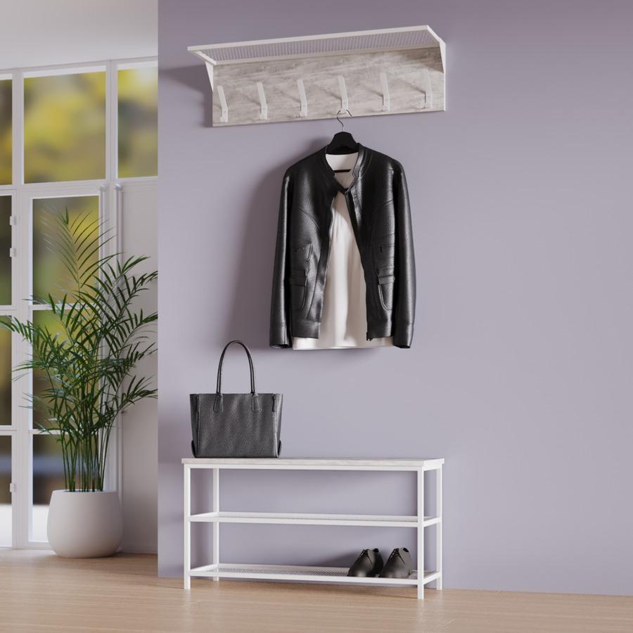 Прихожая Fenster Эмбер 3 880 Белая ДСП урбан, фото 1