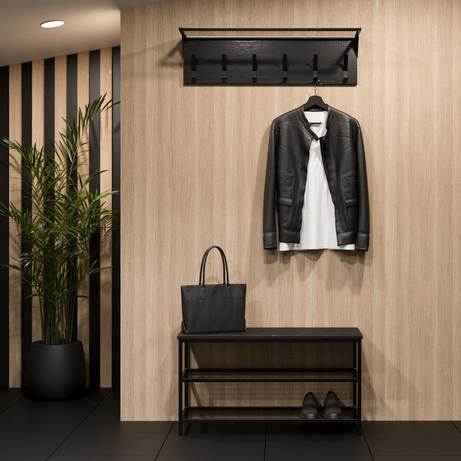 Прихожая Fenster Эмбер 3 880 Чёрная, фото 1