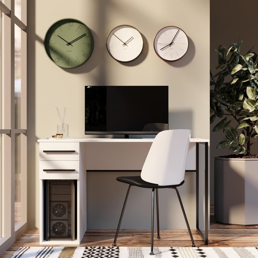 Компьютерный стол Fenster Альянс 2 Белый 74x120x62
