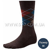 Носки мужские SMARTWOOL Diamond Jim, коричневые (р.M)