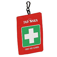 Аптечка Tatonka First Aid School (140х100х30 мм), червона 2704.015