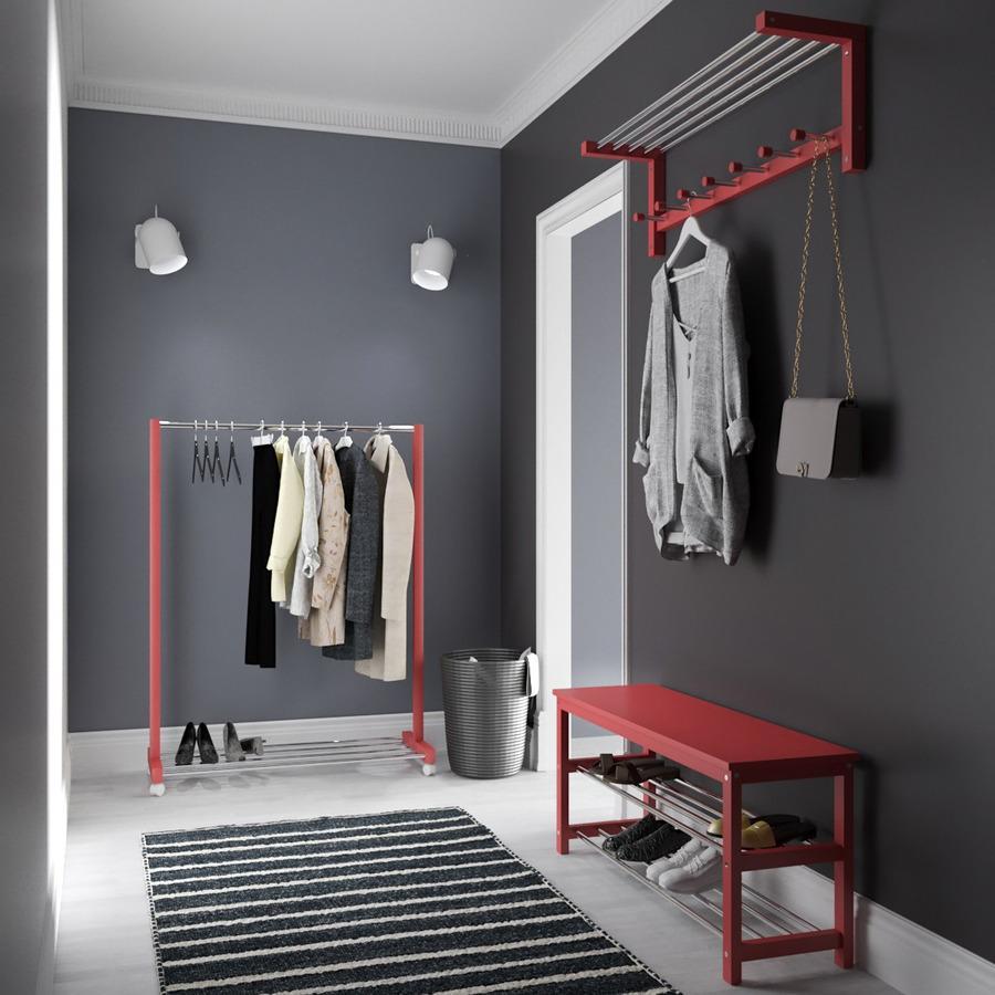 Прихожая Fenster Невада 6 Красная