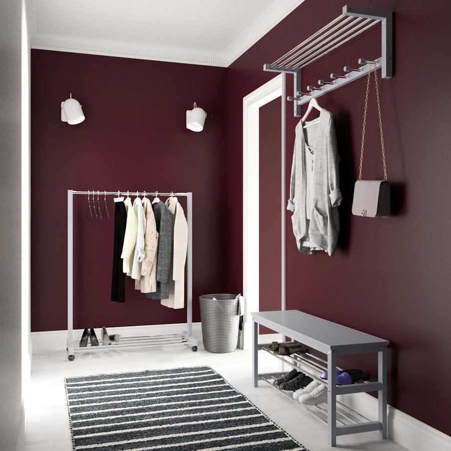 Прихожая Fenster Невада 6 Светло-серая