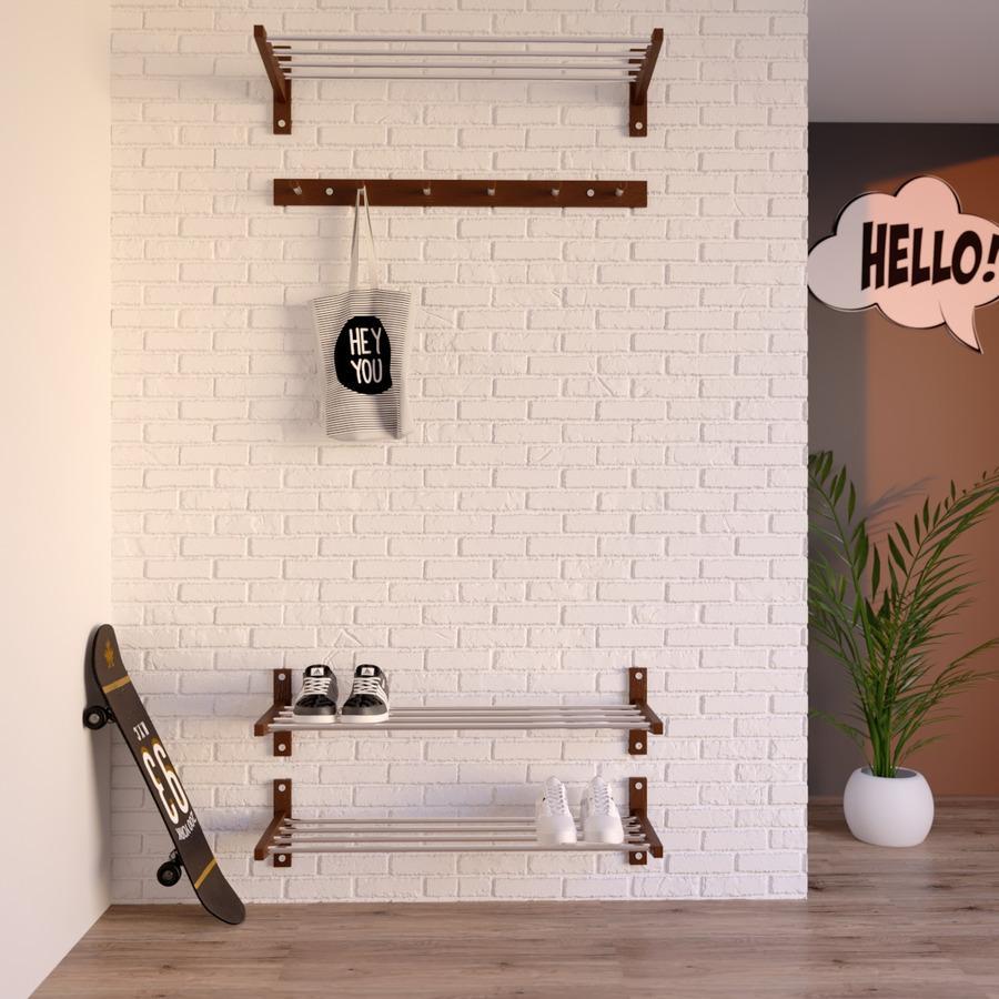 Прихожая Fenster Барселона Коричневая, фото 1