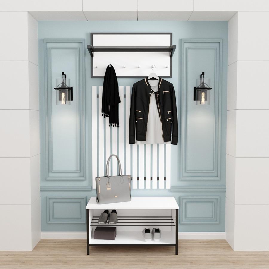 Прихожая Fenster Калифорния Белая