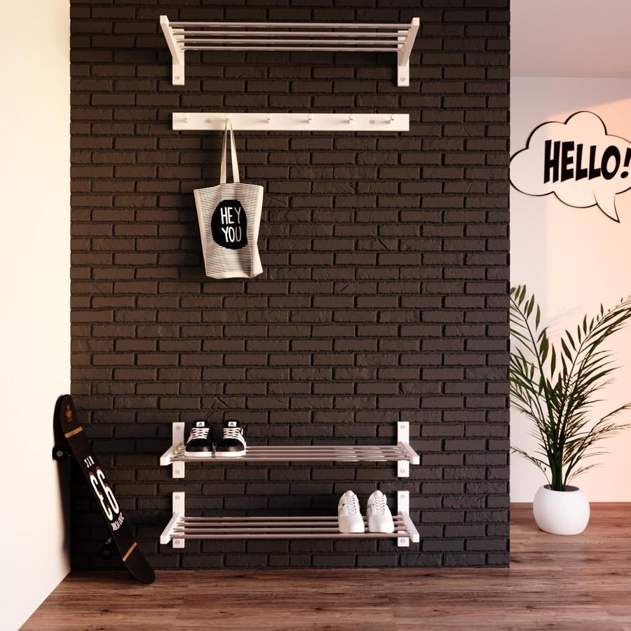 Прихожая Fenster Барселона Белая