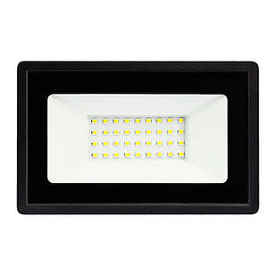 Світлодіодний прожектор 30W холодне світло 6200К AREAL 30W PR-30 220V IP65