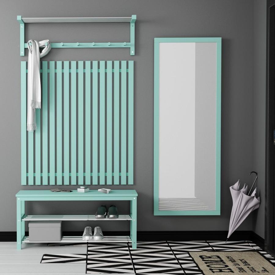 Прихожая Fenster Невада 5 Бирюзовая