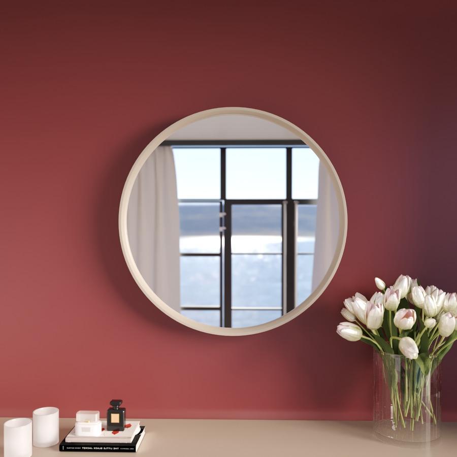 Настенное зеркало Fenster Токио-500 Капучино
