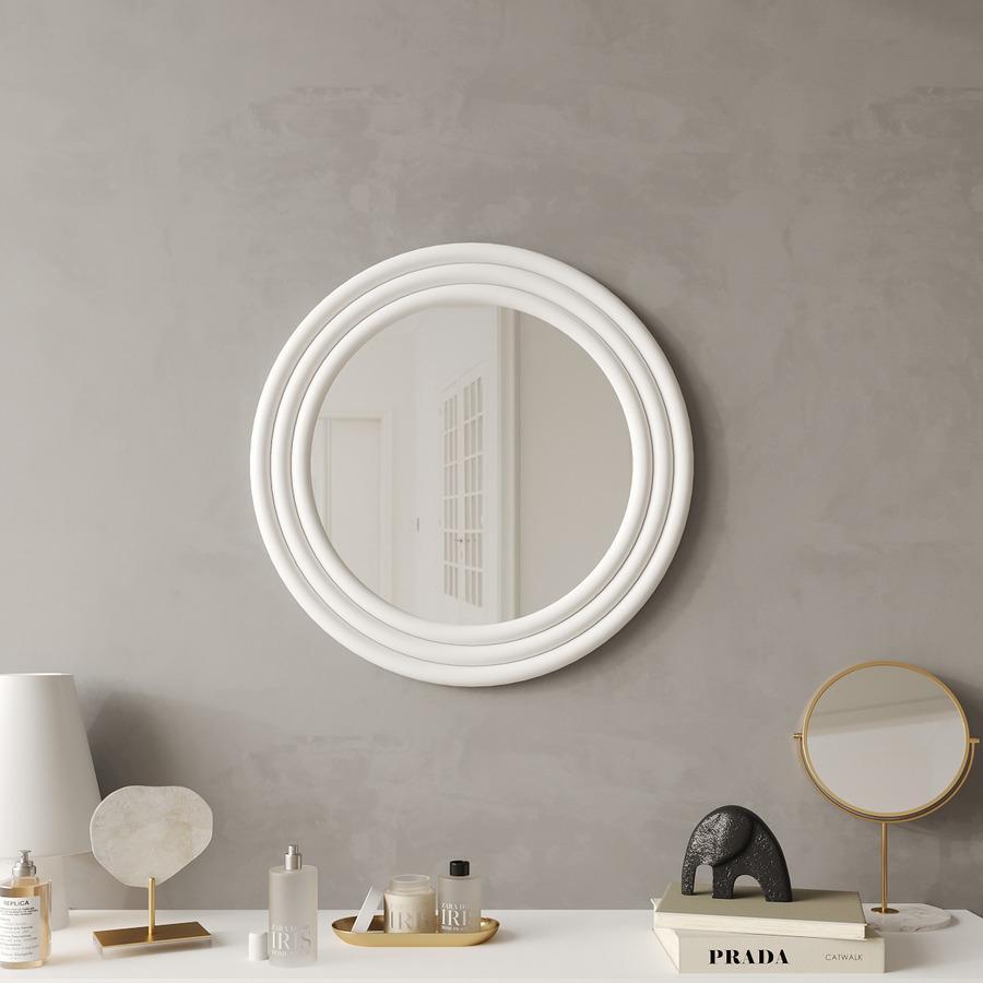 Настенное зеркало Fenster Компанит-600 Белое
