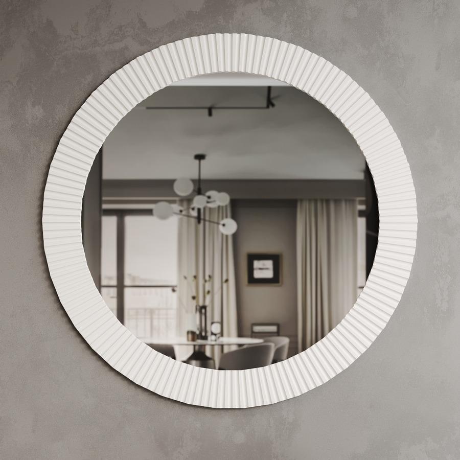 Настенное зеркало Fenster Виано-915 Белое