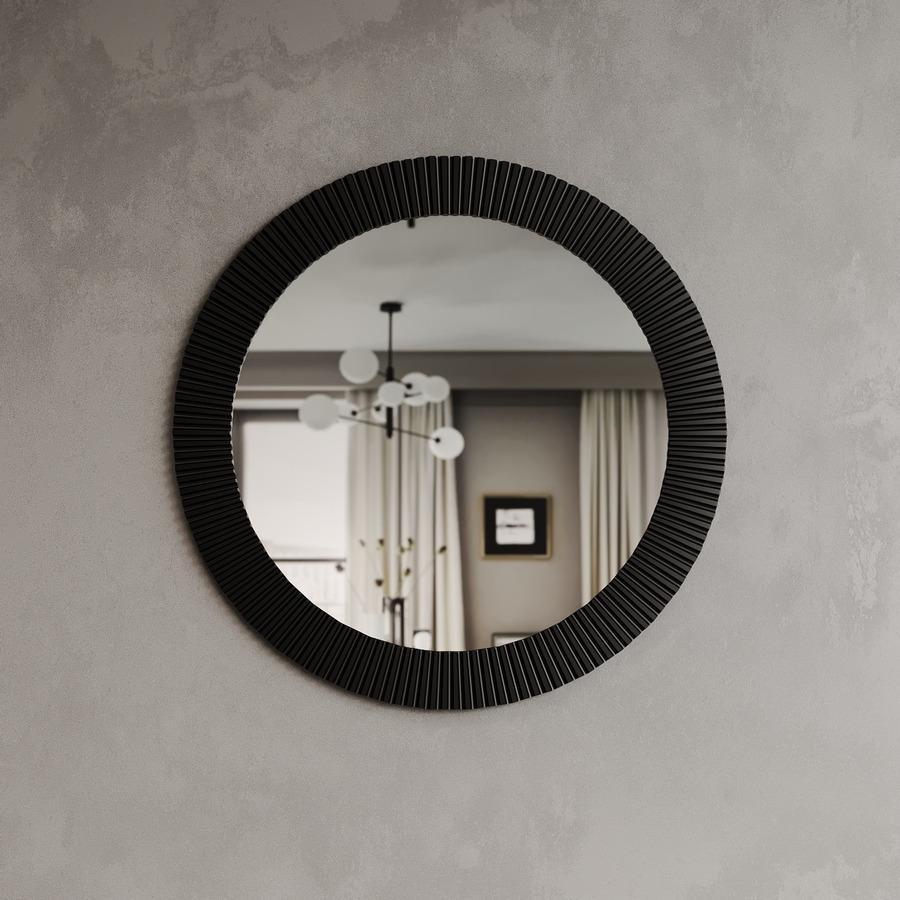 Настенное зеркало Fenster Виано-715 Черное