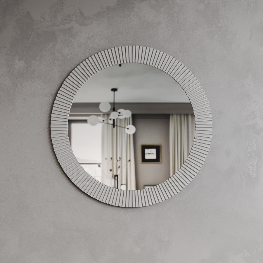 Настенное зеркало Fenster Виано-715 Светло-Серое