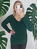Жіночий модний теплий светр батал Новинка 2023, фото 5