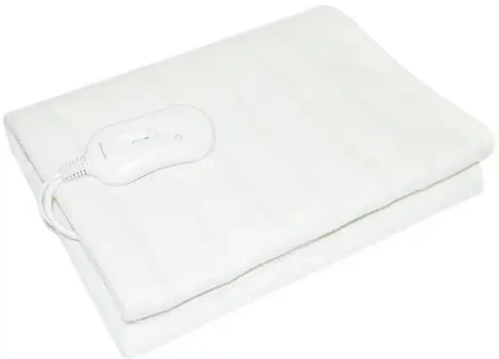 Електроковдра  ESPERANZA EHB002 POLIESTER SATIN 150*80 White електропростинь, фото 1