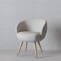 Кресло Лиссабон 3 Fenster Кремовый / Хьюстон молочный