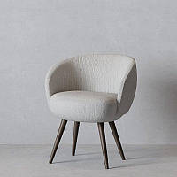 Кресло Лиссабон Fenster Шоколад/Хьюстон молочный