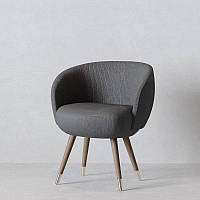 Кресло Лиссабон 3 Fenster Мокко / Хьюстон серый