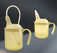 Чашка для кормления и питья для лежачих больных (пластик)