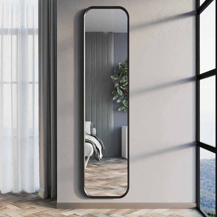 Настенное зеркало Fenster Монако 3 Черное