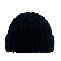 Зимняя утепленная шапка для подростков и взрослых женщин черный