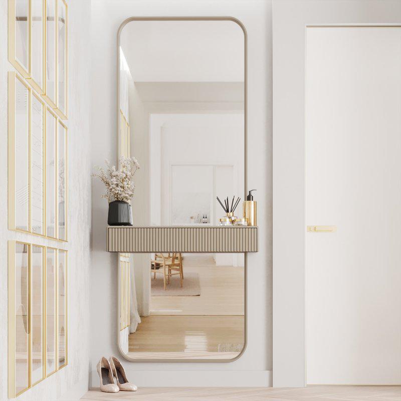 Зеркало настенное Монако 5 Fenster Капучино