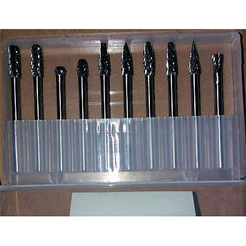 Набір борфрез для гравера 10 шт. d3 D5 YDS