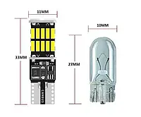 LED T10 W5W лампа в автомобиль