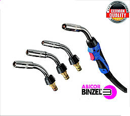 Практичний зварювальний пальник Abimig Grip АT 255 LW Binzel 3 м з повітряним охолодженням і навантаженням від 220-260А, фото 5