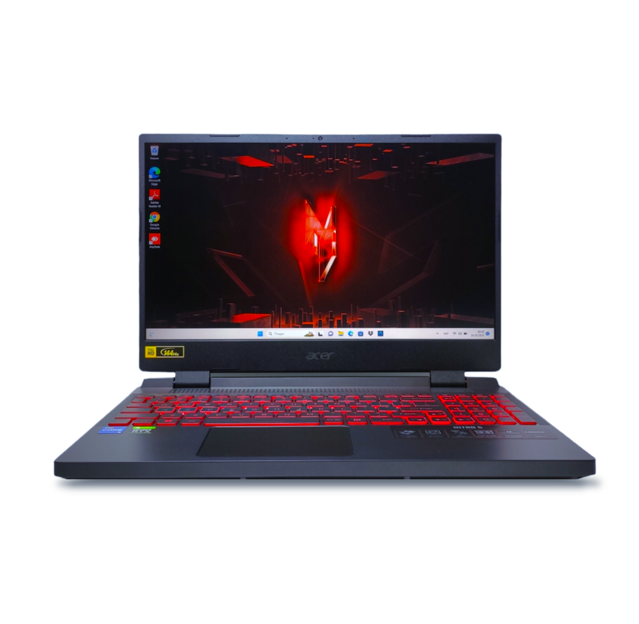 Ноутбук Acer Nitro 5 15.6" FHD IPS 144Hz i5-12450H 16GB DDR4 SSD512Gb RTX 3050TI 4GB  AN515-58(NH.QMHAA.001)