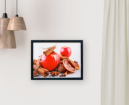 Фотокартина в дерев'яній рамі Apple 1 30х40 см POS-3040-013, фото 3