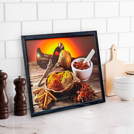 Фотокартина у дерев'яній рамі Spices 7 30х40 см POS-3040-183, фото 3
