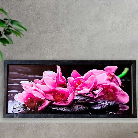 Фотокартина в дерев'яній рамі Flower 6 20х50 см POS-2050-123, фото 3