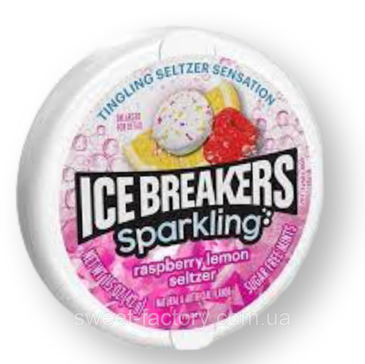 Ice Breakers Raspberry Lemon Seltzer 42g (ID#1998282497), цена: 239 ...