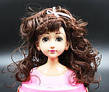 Ігрова лялька-манекен для зачісок з аксесуарами в комплекті, фото 5