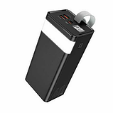 Повербанк Power Bank WUW TUGII-354 (40000mah PD 22.5W) із швидкою зарядкою та ліхтариком, фото 2