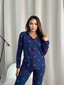 Жіноча піжама Eliz синього кольору