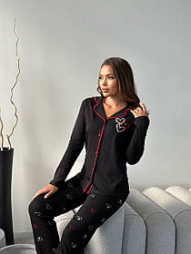 Жіноча піжама Eliz чорного кольору