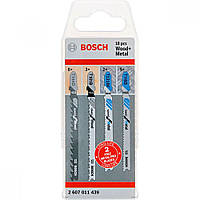 Набор лобзиковых пилок по древесине и металлу 18 шт. Bosch (2607011439)