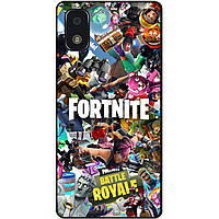 Силіконовий чохол бампер для ZTE Blade L210 з картинкою Fortnite Фортнайт