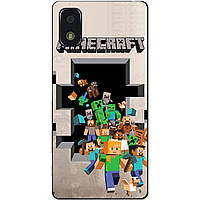 Силіконовий чохол бампер для ZTE Blade L210 з картинкою Minecraft Майнкрафт