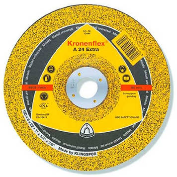 Круг зачисний Klingspor Kronenfiex 125x6 A 24 Extra
