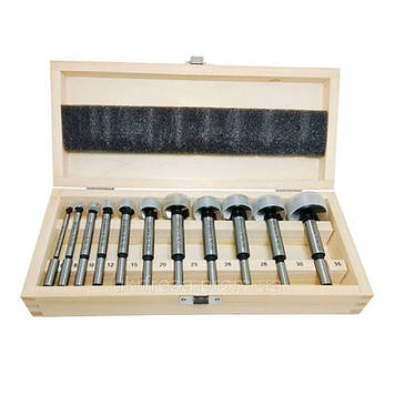 Набір свердел Форстнера Sekira 11 шт. (740-SET2)