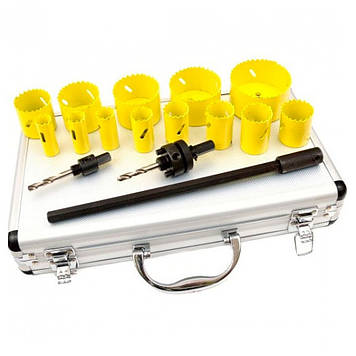 Набір коронок для металу та дерева 17 елементів FALON-TECH