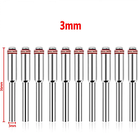 Держатель 10 шт. 3 мм. для отрезных дисков (кругов) бормашин,граверов Domast