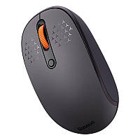 Мышка беспроводная Baseus F01a Wireless Mouse 2.4G/BT5.0+BT3.0 800-1000-1200dpi grey