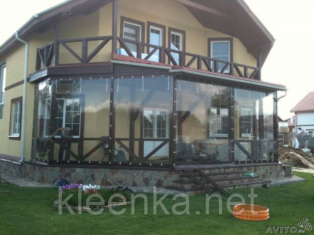 М'яке скло для вікон, прозорий ПВХ товщина 300 мкм для обшивки альтанок, літніх терас